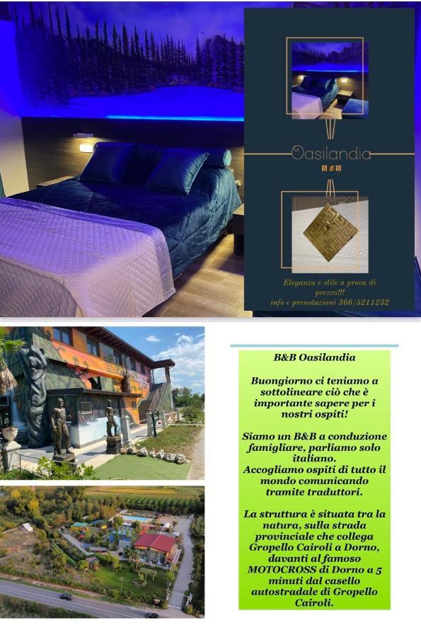Oasilandia Bed & Breakfast Dorno ภายนอก รูปภาพ